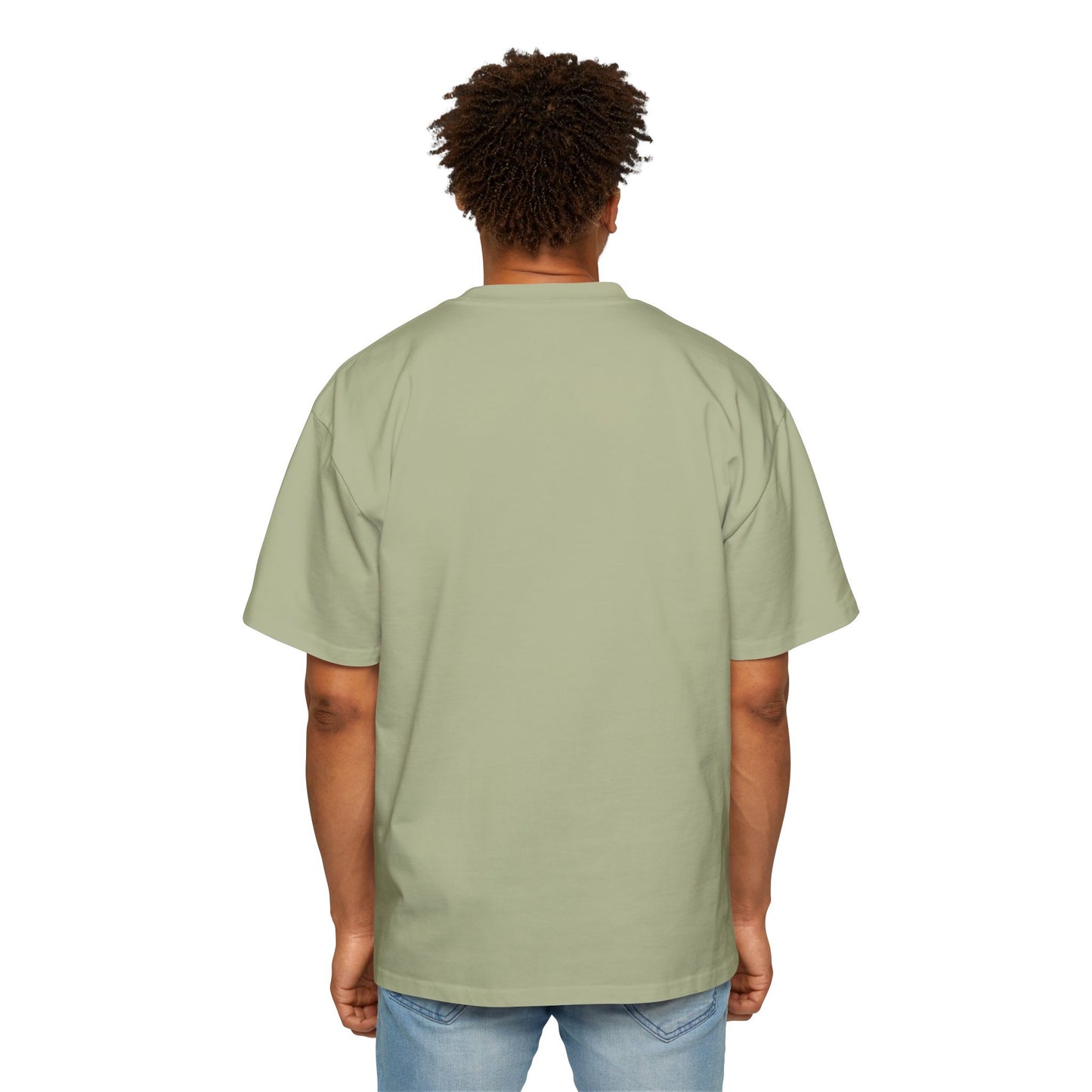 Heren Heavy Oversized T-shirt 