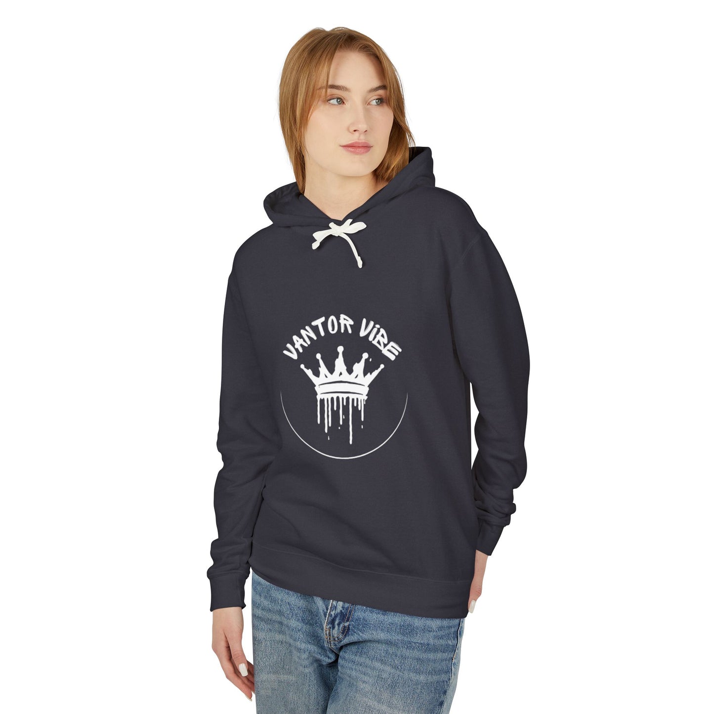 Unisex lichtgewicht sweatshirt met capuchon