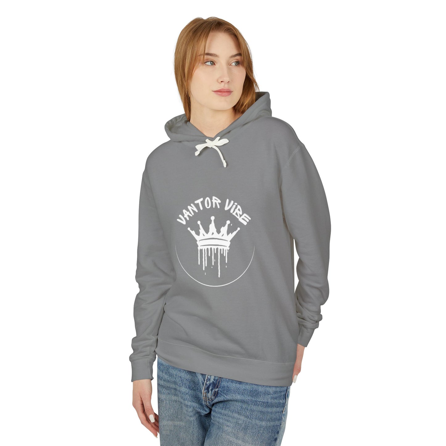 Unisex lichtgewicht sweatshirt met capuchon