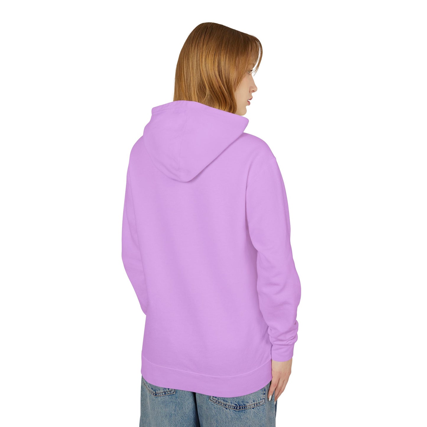 Unisex lichtgewicht sweatshirt met capuchon