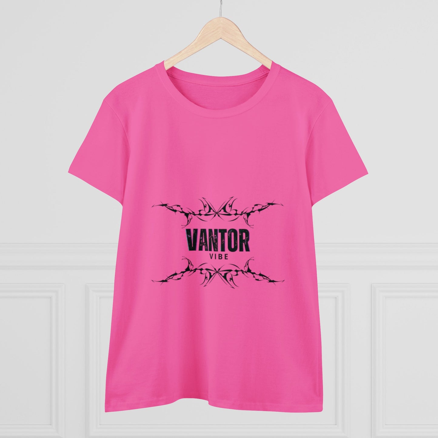 Dames Midweight Katoenen T-shirt