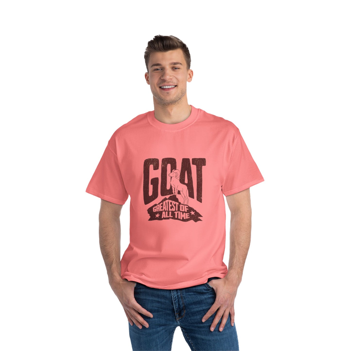 Beefy-T® T-shirt met korte mouwen