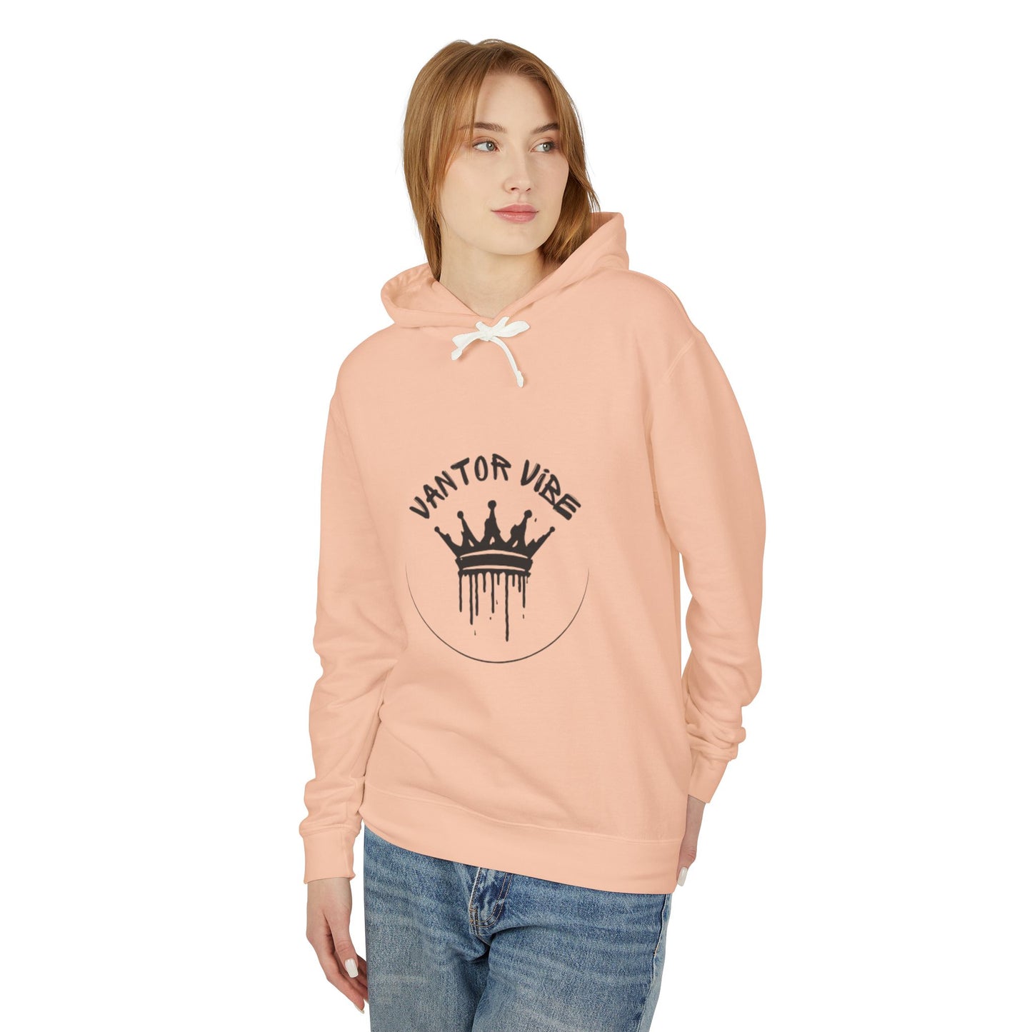 Unisex lichtgewicht sweatshirt met capuchon