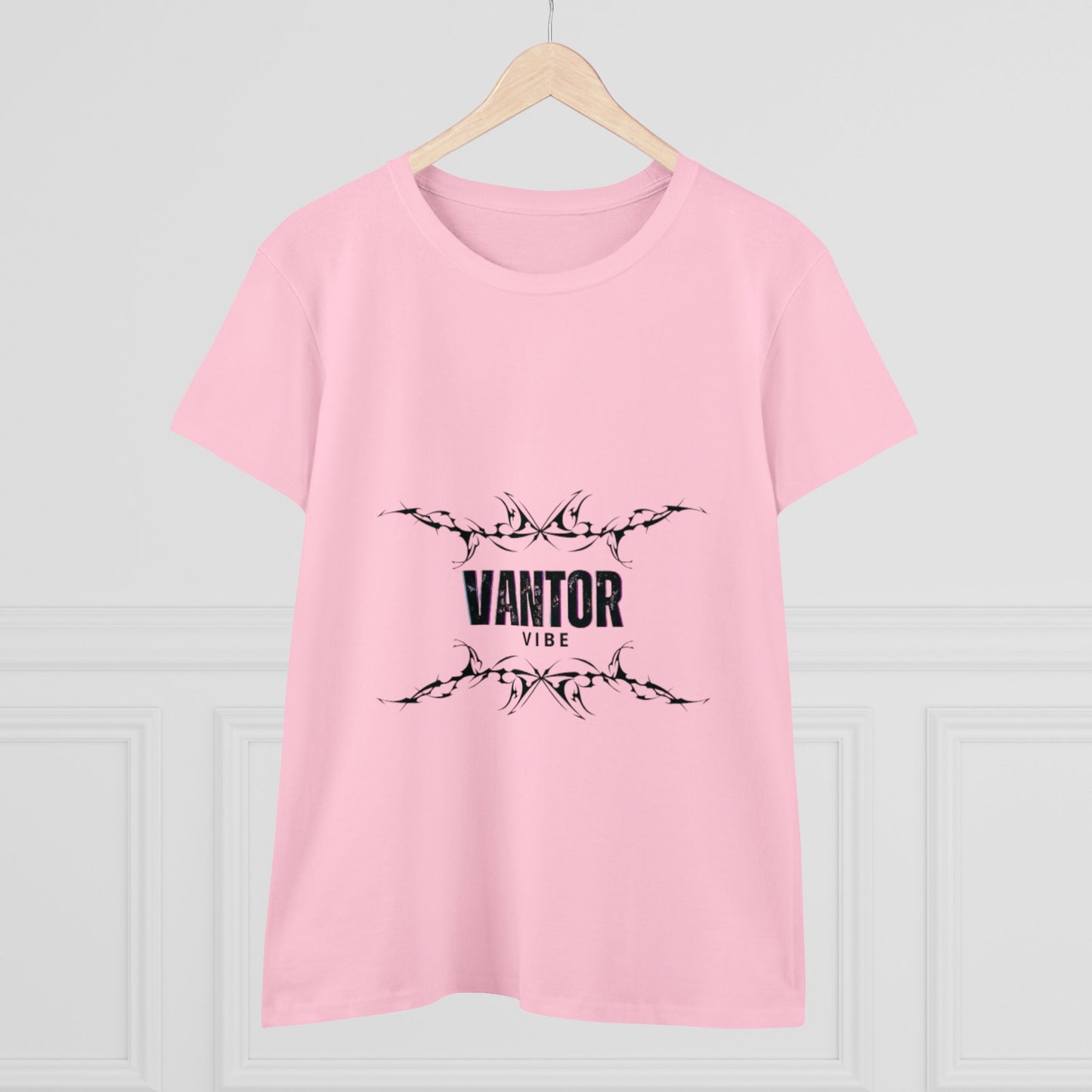 Dames Midweight Katoenen T-shirt