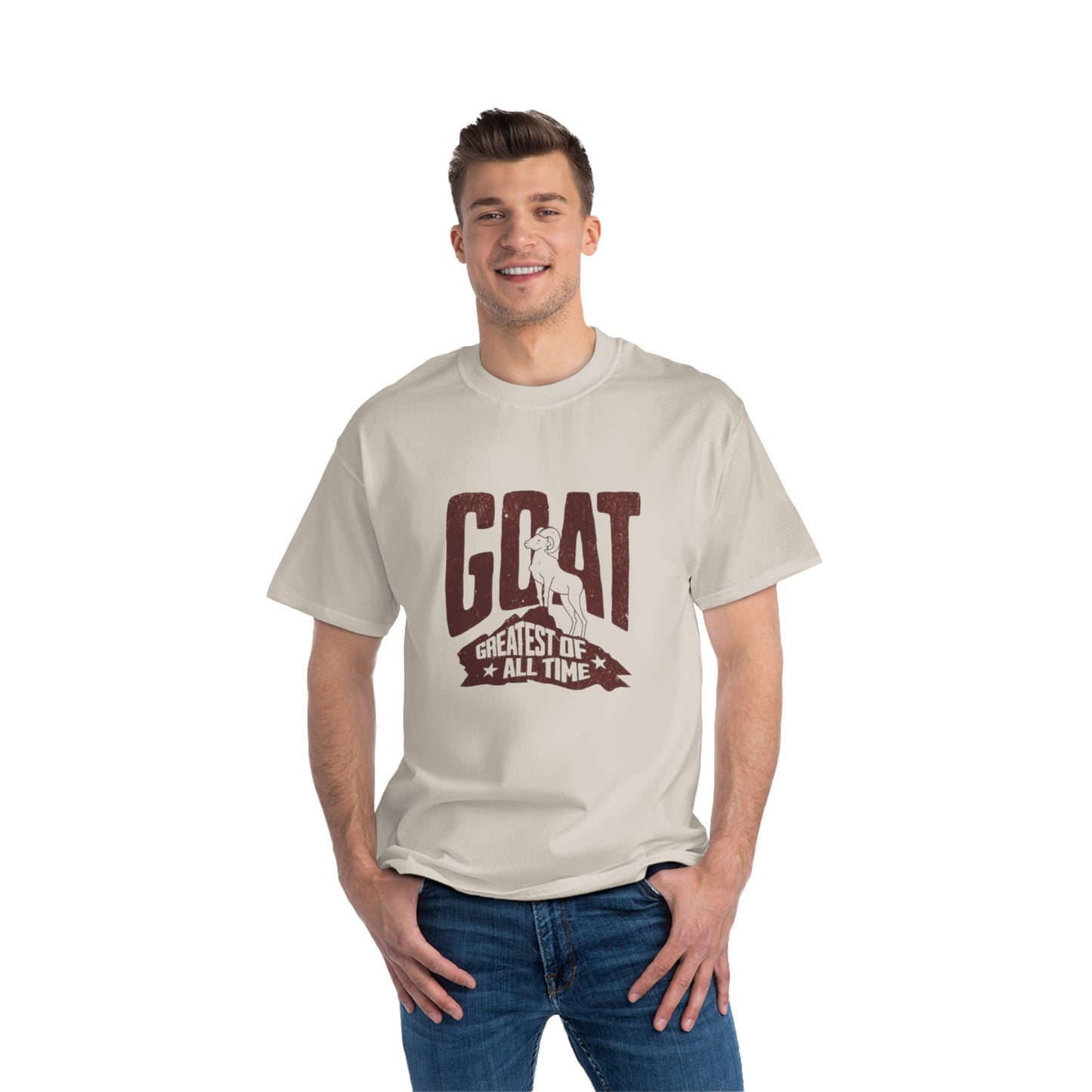 Beefy-T® T-shirt met korte mouwen