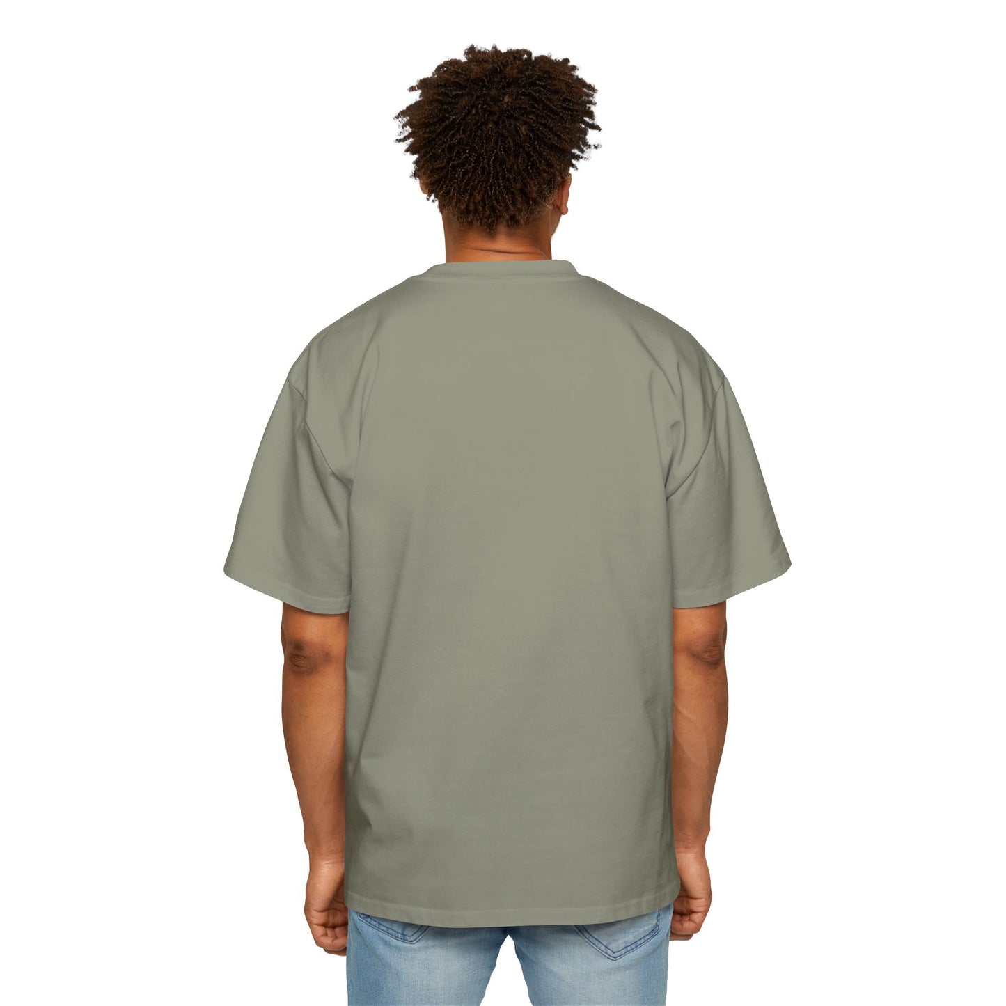 Heren Heavy Oversized T-shirt 