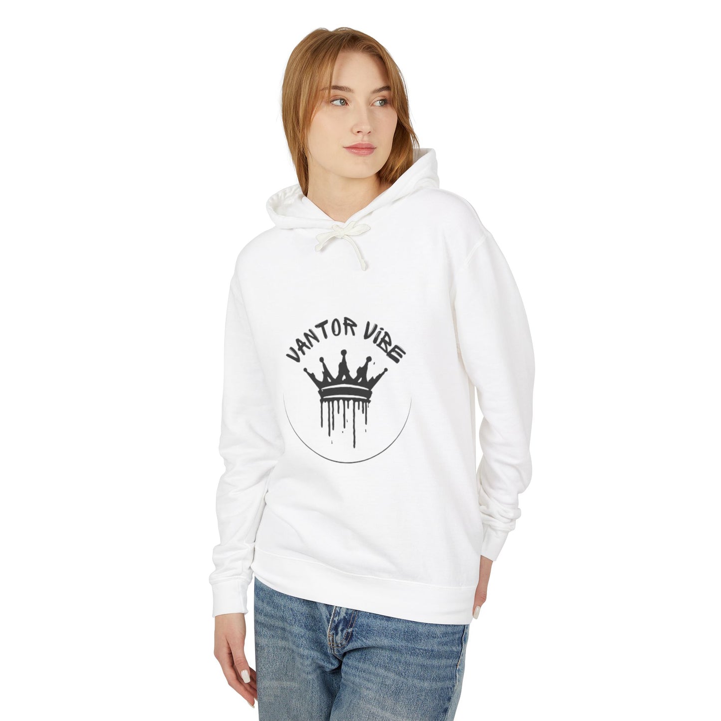 Unisex lichtgewicht sweatshirt met capuchon